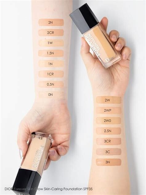 how to choose dior foundation shade|Dior skin glow foundation shades.